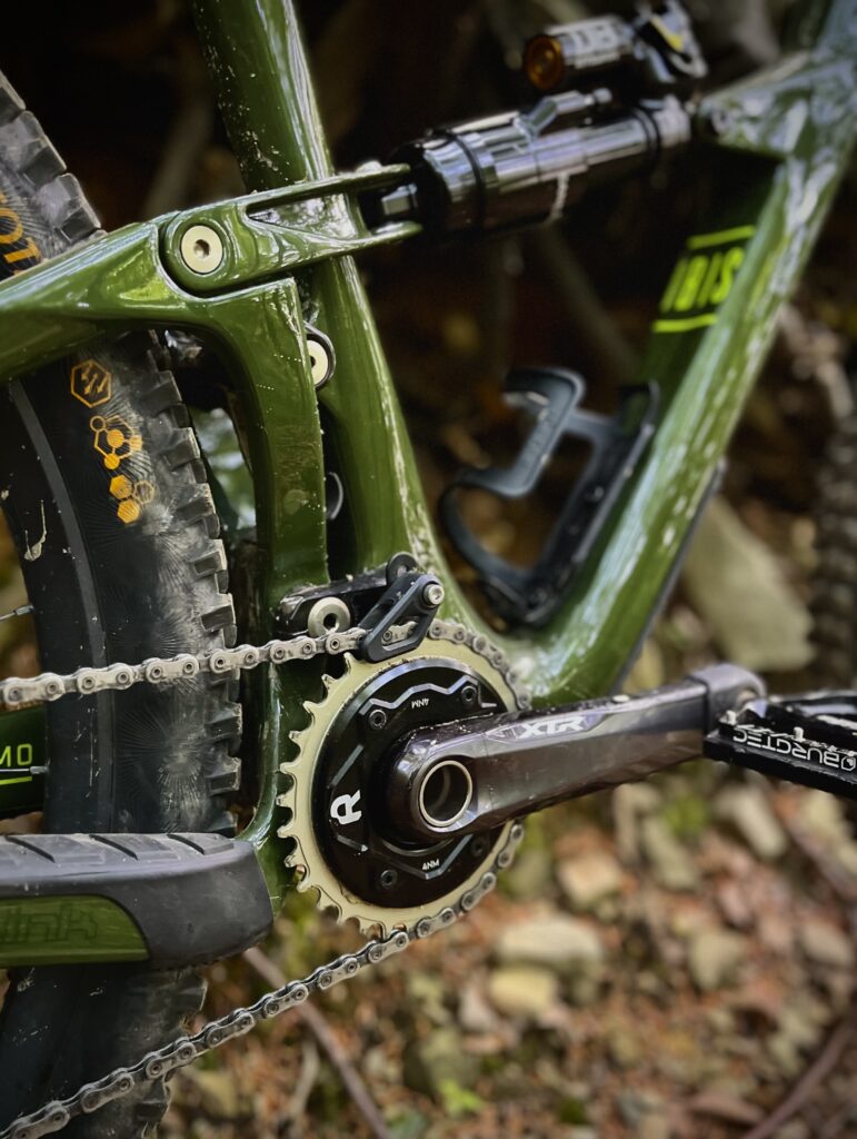 CHAIN DAMPER w rowerze enduro